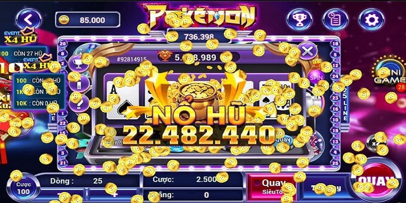 Thưởng hũ Jackpot siêu lớn tại nổ hũ 68